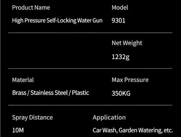 High-pressure gun