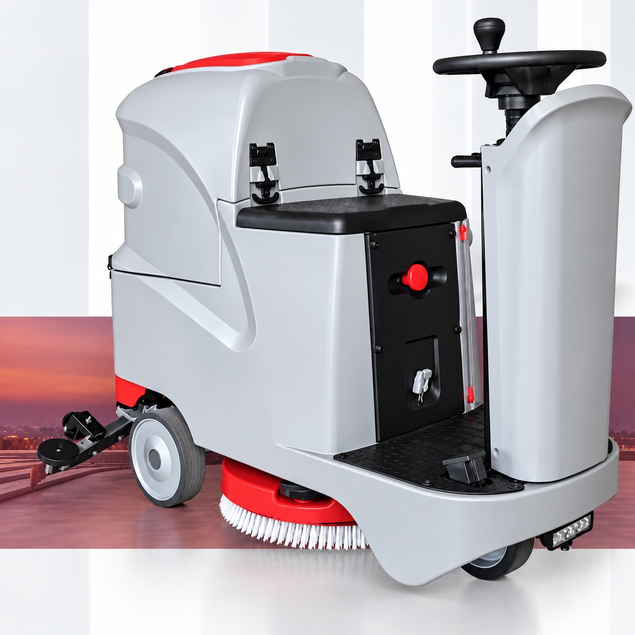 Floor scrubber, model IVCS 2